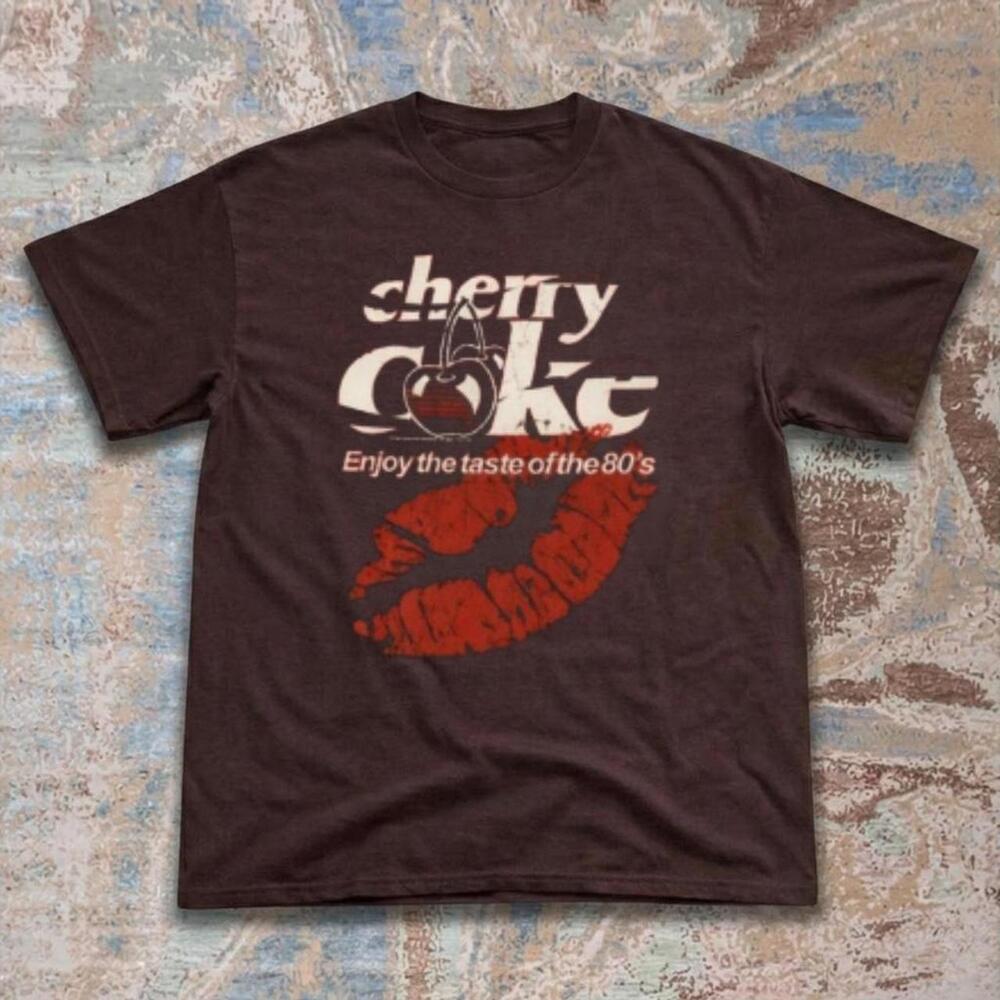 Brown Cherry Coke Graphic Tee